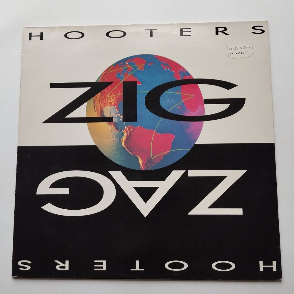 Винтажная виниловая пластинка LP The Hooters Zig Zag (Holland 1989)
