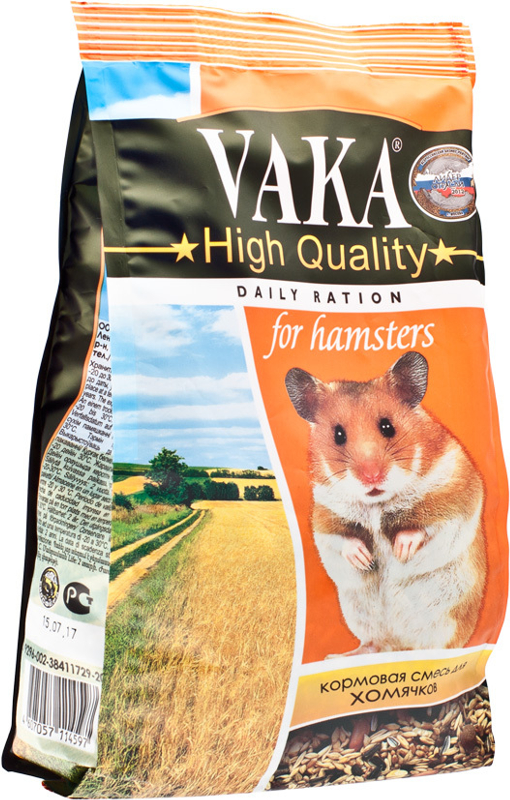 VAKA High Quality корм для хомячков 500 г