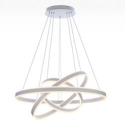 Citilux Дуэт CL719680 LED Люстра подвесная с пультом Белая