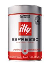 Кофе молотый ILLY Espresso средняя обжарка 250 г, 4 шт