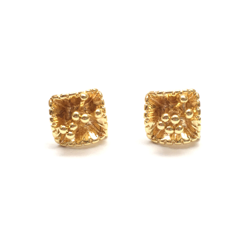 Швензы - пуссеты 10х9 мм, позолота