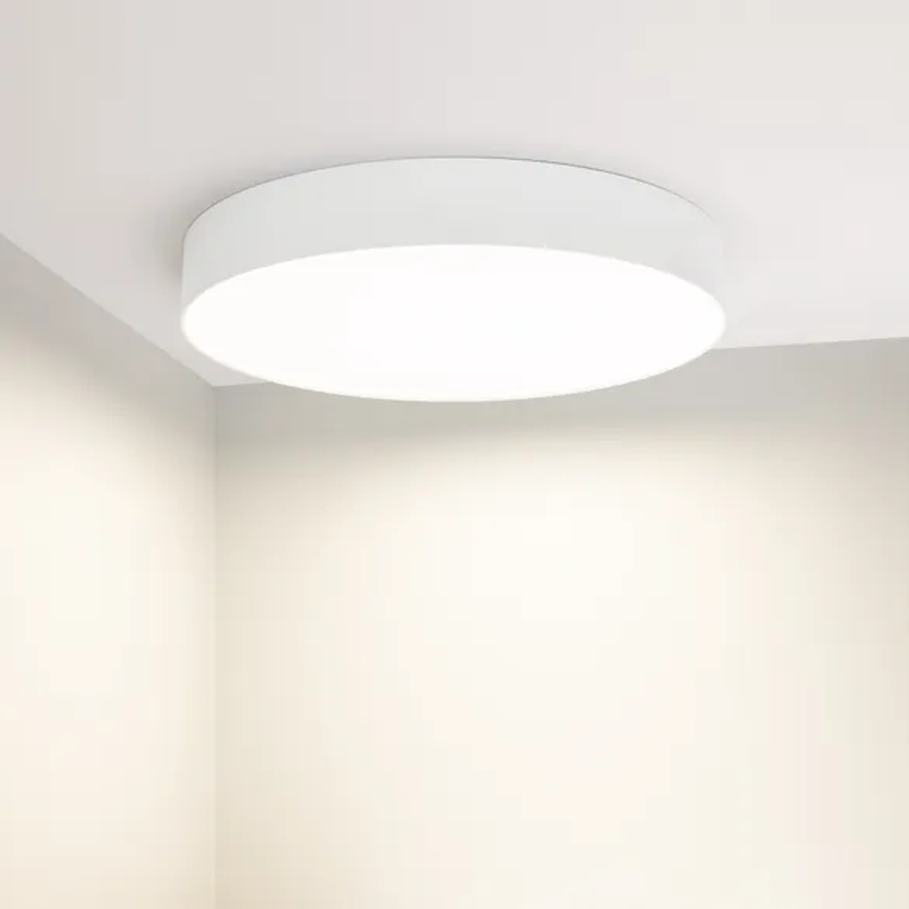 Светильник IM-RONDO-EMERGENCY-3H-R400-40W Day4000 (WH, 120 deg, 230V) (Arlight, IP40 Металл, 2 года) 038735
