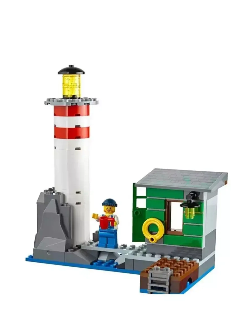 Конструктор Сити Пожарный катер 412 деталей