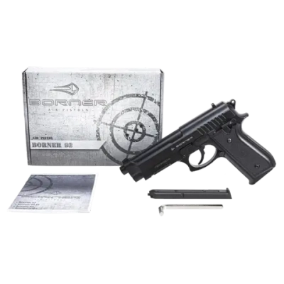 Пистолет пневматический Borner 92 (Beretta 92), кал. 4,5 мм