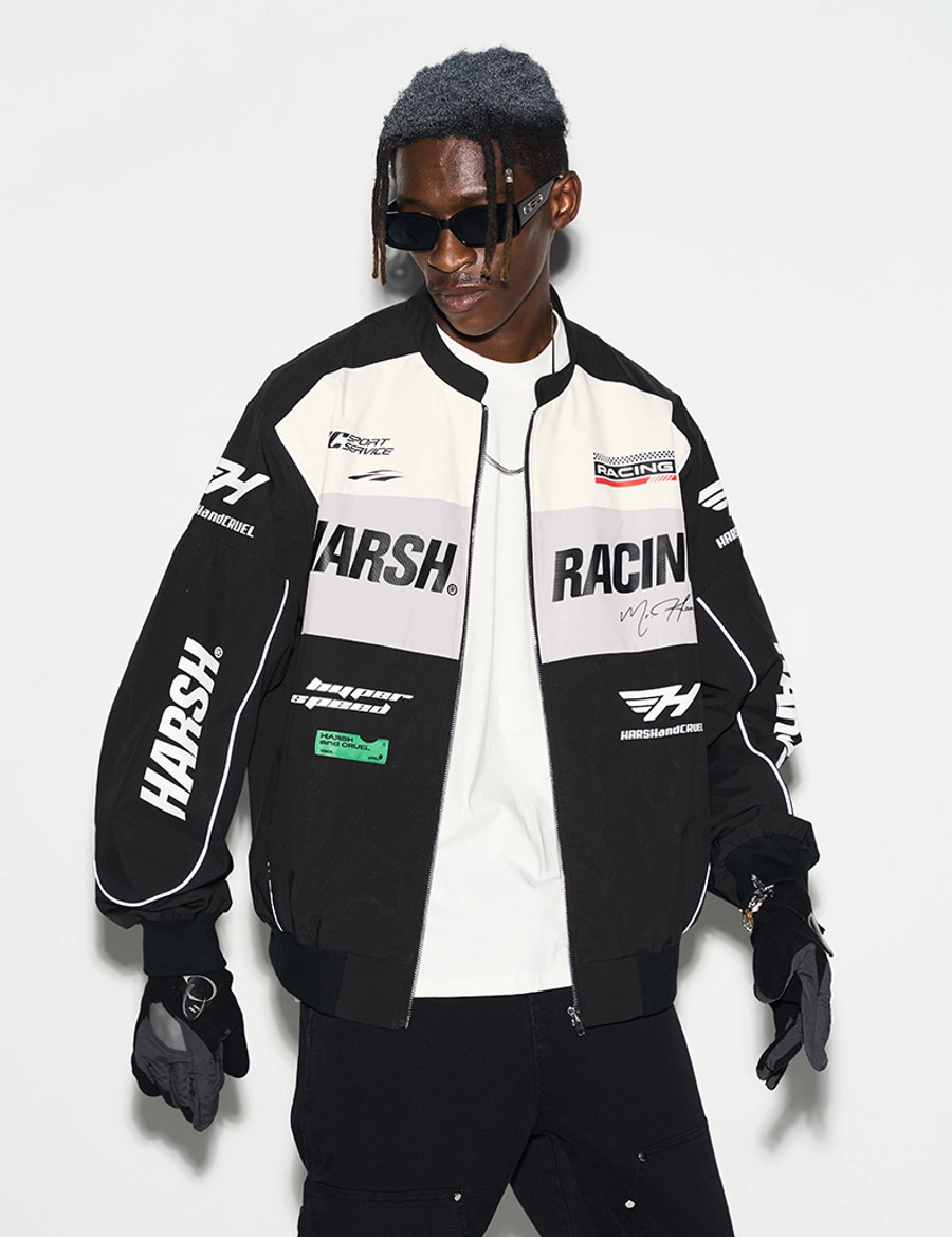 Куртка HARSHandCRUEL "Racing" Nylon Jacket