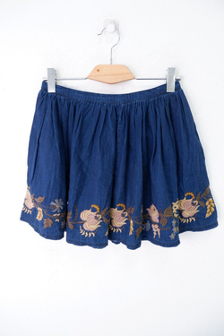 Юбка Moto с вышивкой 44 размер