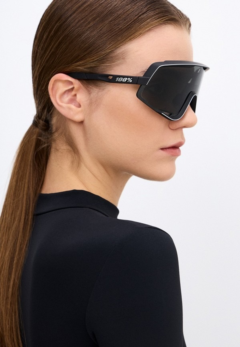 Спортивные очки 100% Glendale / Soft Tact Black / Smoke Lens OS