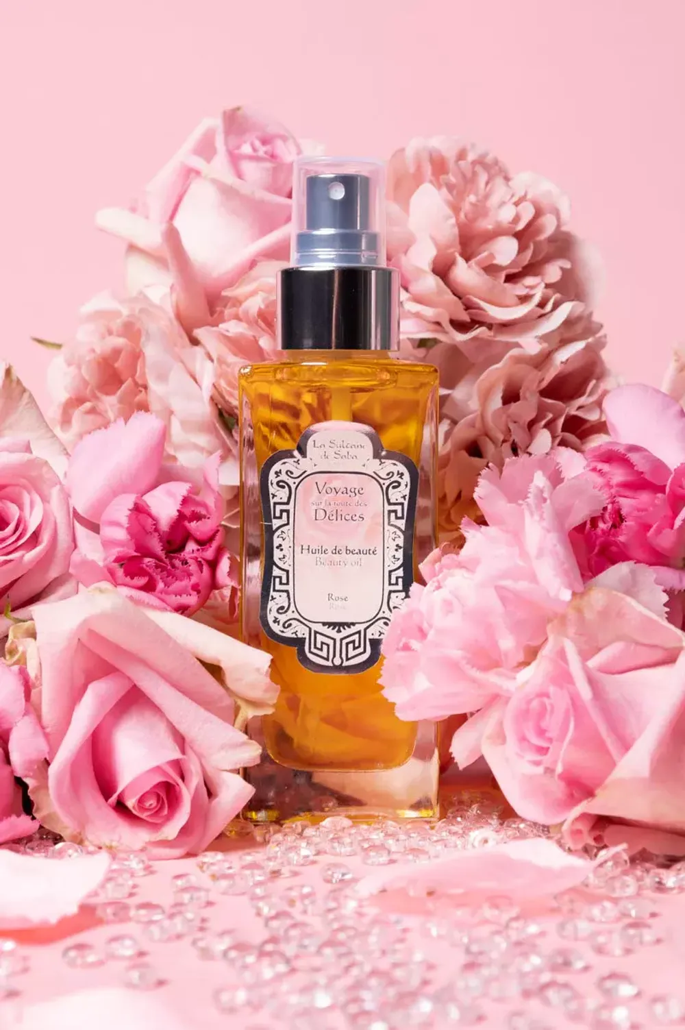 La Sultane de Saba Voyage sur la route des Delices Huile de Beaute Beauty Oil Rose 100ml