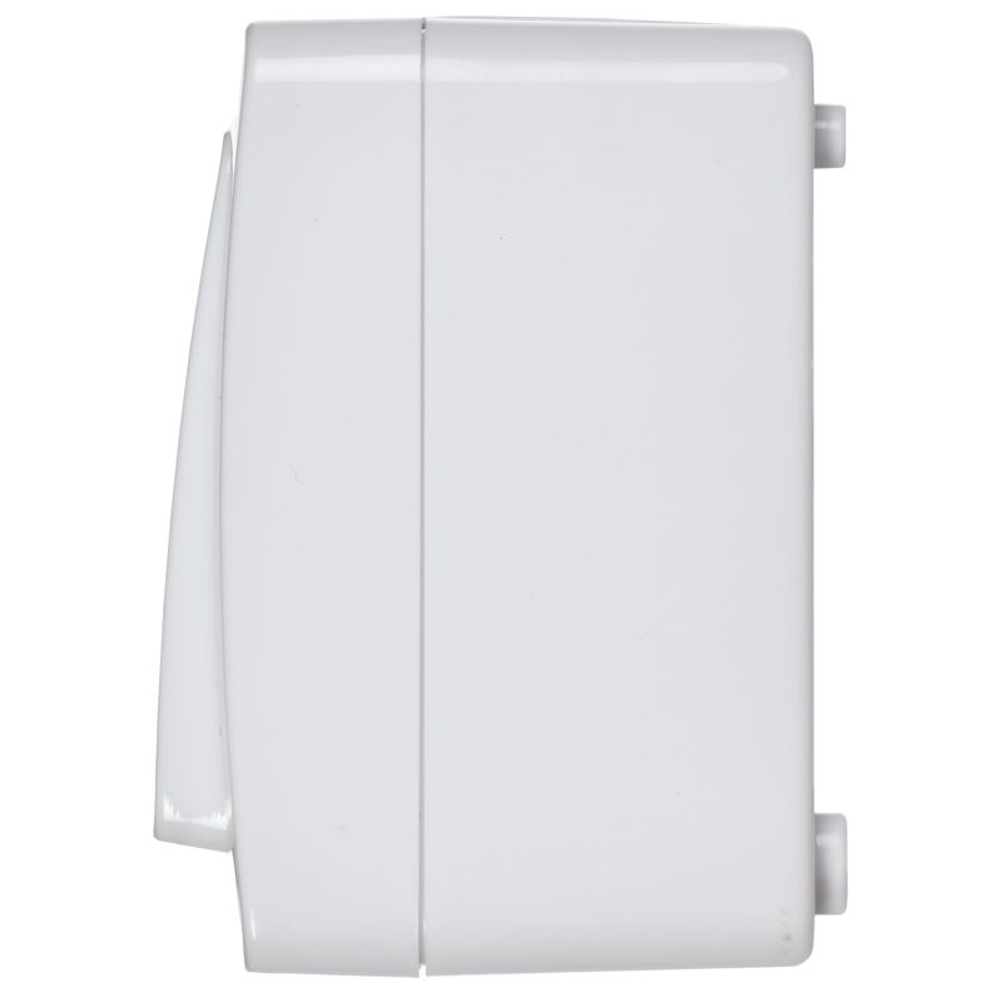 Выключатель 1-кл. ОП Гермес Plus 10А IP54 ВС20-1-1-ГПБ с индикацией цвет клавиши: бел. бел. IEK EVMP11-K01-10-54-EC