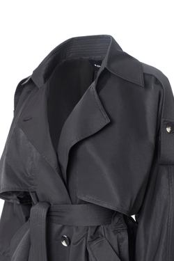 "Trench cape" Тренч-кейп в пол из хлопка.