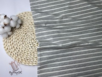 Кулирка с лайкрой ПОЛОСКА НА МЕЛАНЖЕ