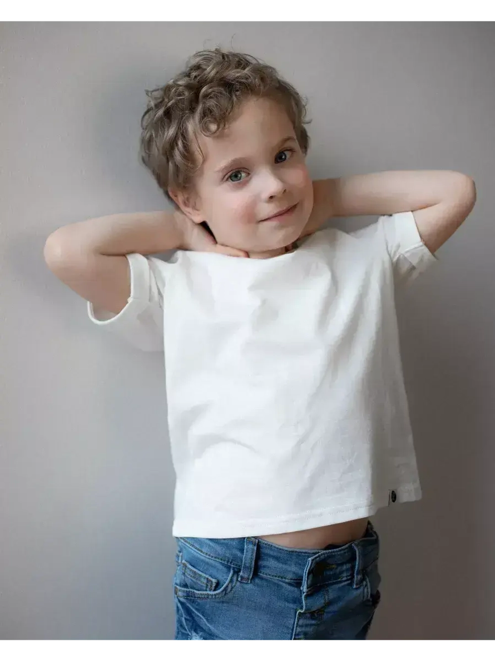 Футболка детская базовая летняя