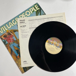 Винтажная виниловая пластинка LP Village People Go West (Japan 1979) (No Obi)