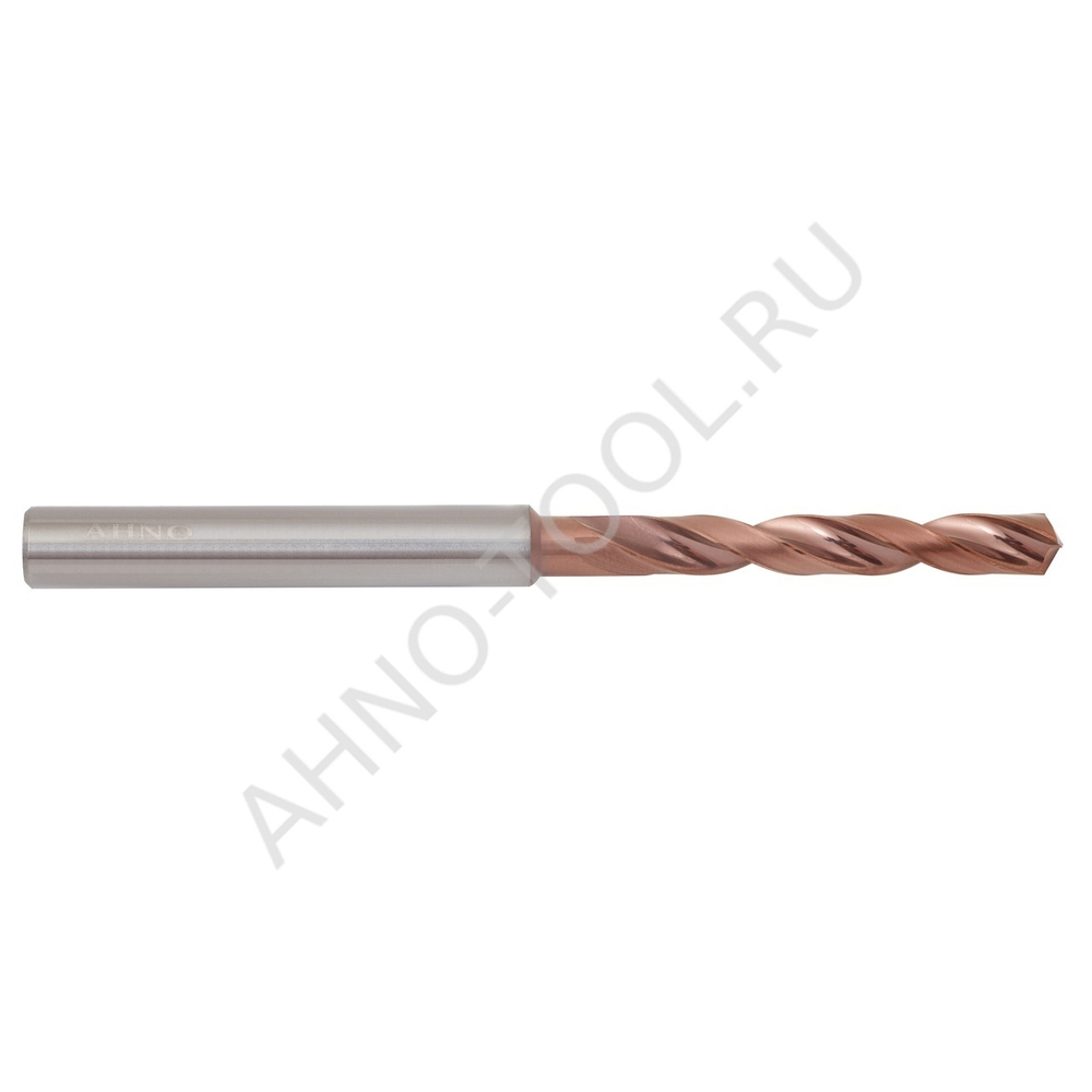 Сверло  4.1мм  твердосплавное 5D без подвода СОЖ. SP-X800050410 VHM AHNO по стали, чугуну, нерж. и ж