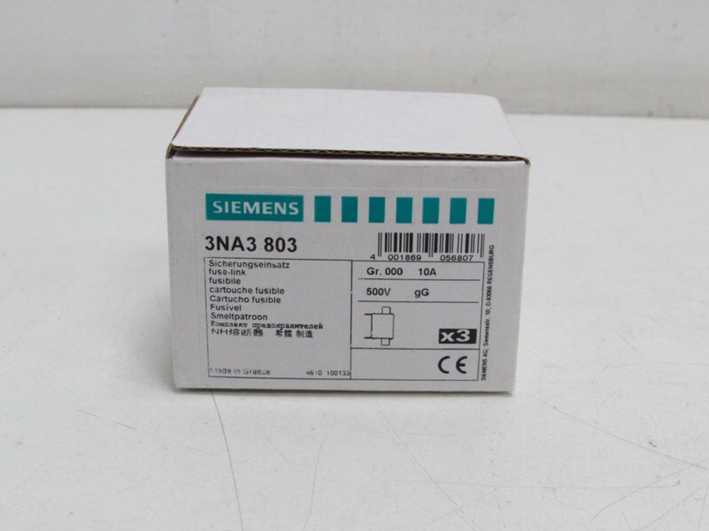 SIEMENS 3NA3 803