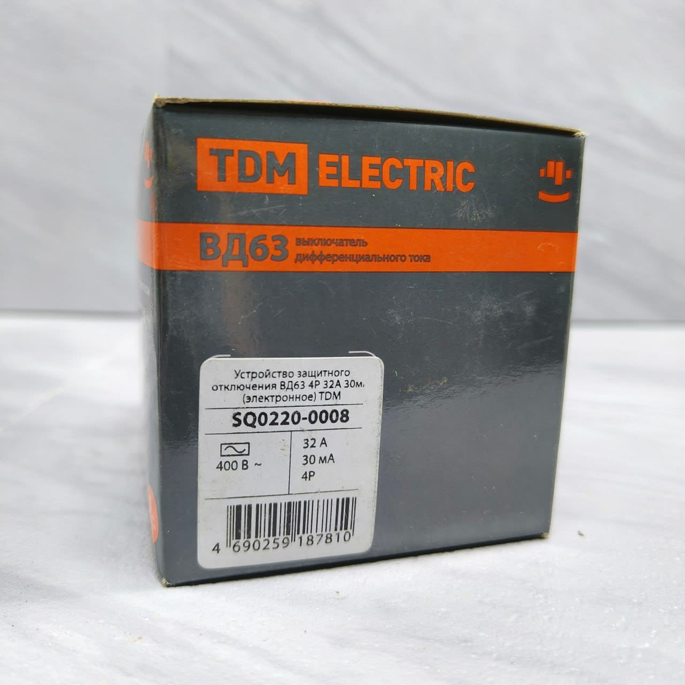 УЗО TDM ВД63 4P 32A 30мА
