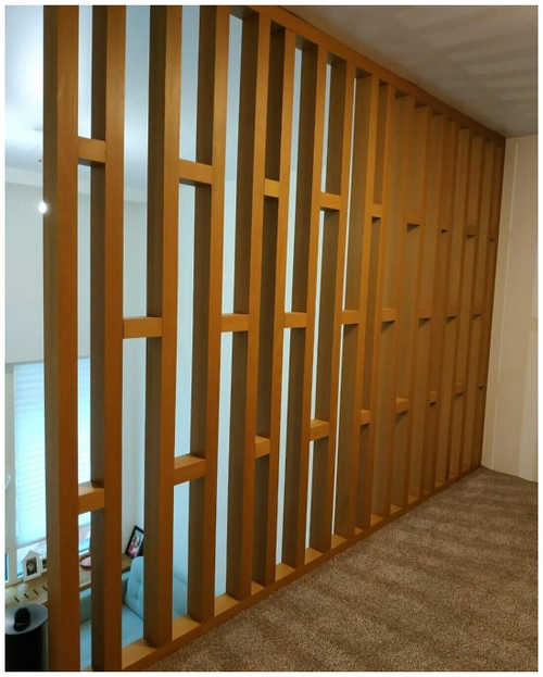 Дизайнерская перегородка из Бука 40х60мм