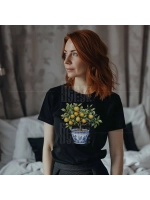 Термонаклейка на одежду, термопринт набор Лимоны