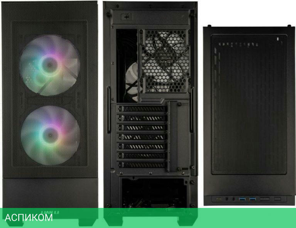 Корпус Lian Li Lancool 205 MESH C ATX без БП Black (G99.OE764CX.00)