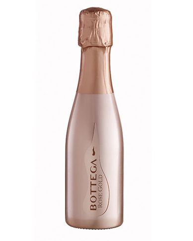 Вино Bottega Gold Розовое Игристое Брют 11,5%, 0,2л, Италия