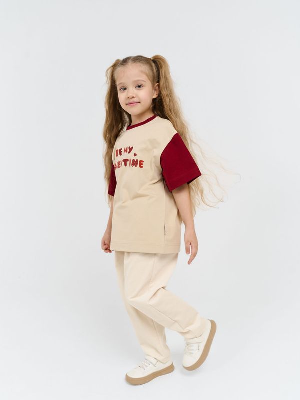 Футболка оверсайз Колор блок 