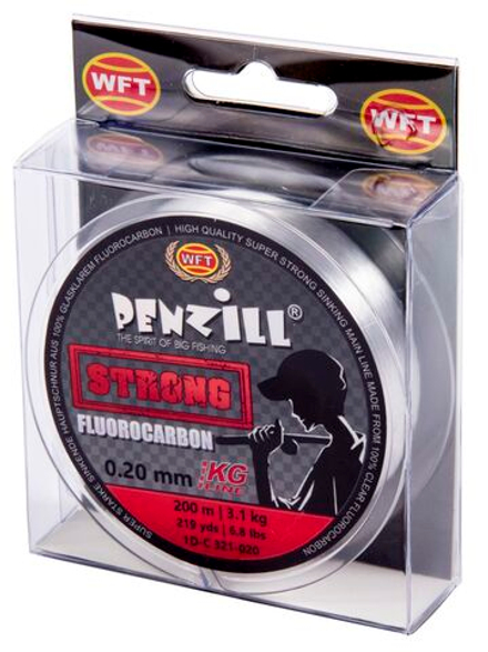 Леска монофильная WFT Penzill FLUOROCARBON Strong 200/020