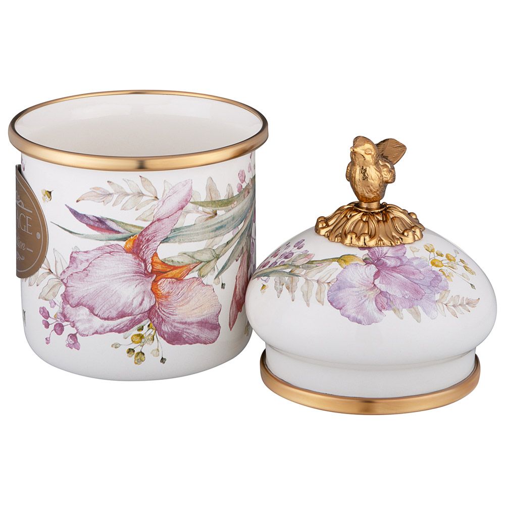 БАНКА ДЛЯ СЫПУЧИХ ПРОДУКТОВ LEFARD, СЕРИЯ IRISES 9Х9СМ, 500МЛ