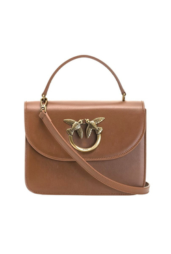 LOVE BAG CLICK TOP HANDLE – cognac