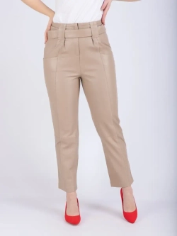 Брюки женские из натуральной кожи