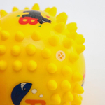 5239088 Набор из твёрдых развивающих массажных мячиков, «Цифры и буквы», 2шт, d=9 см