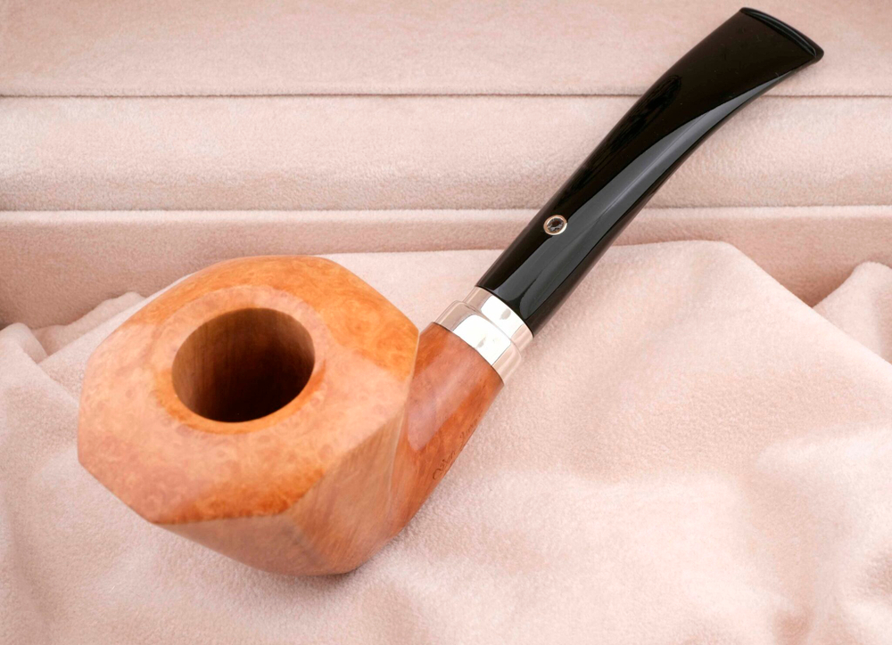 Трубка SER JACOPO Fiammata Granato, в шкатулке