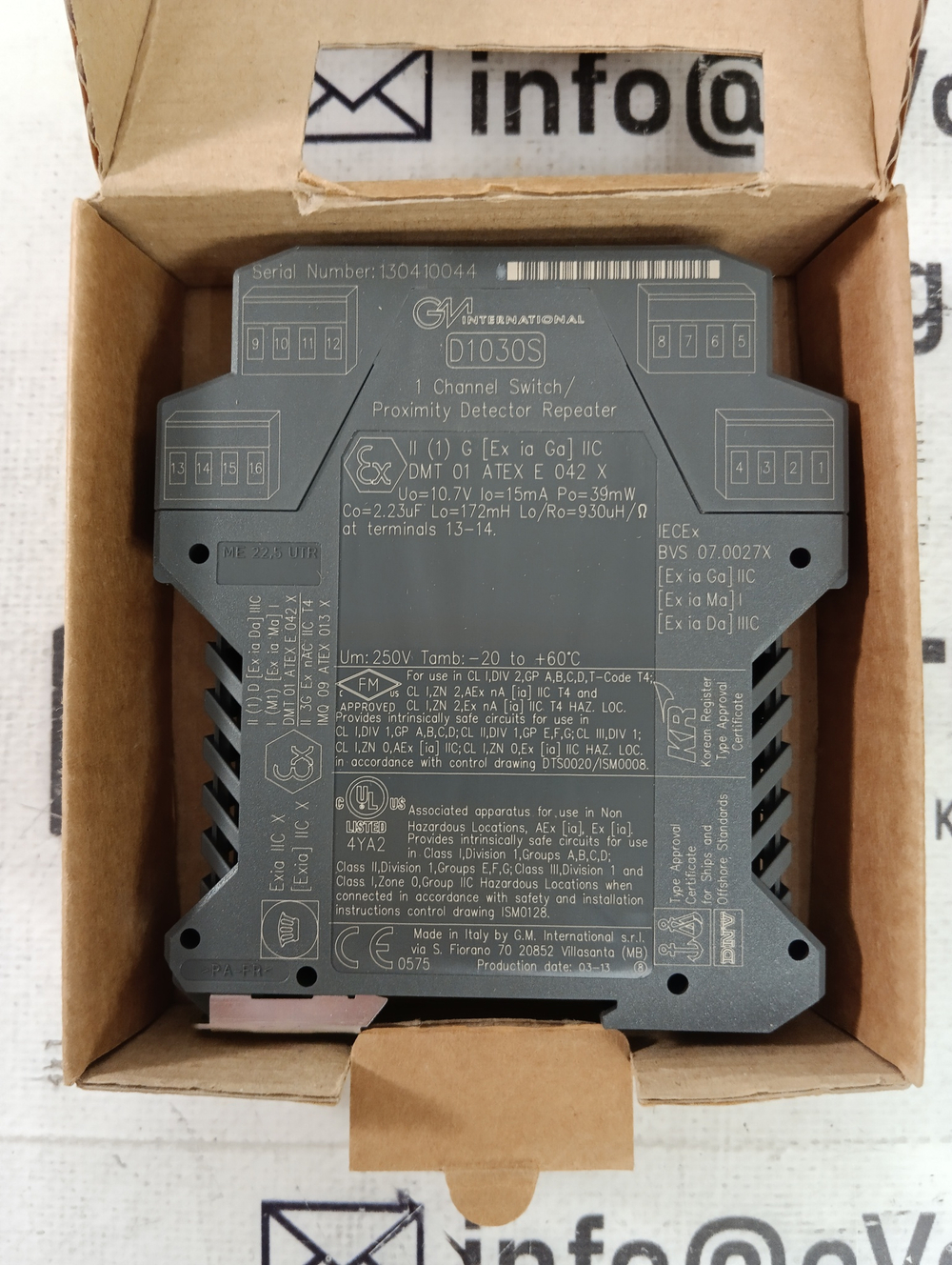 GM International D1030S с хранения