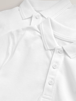 Поло школьное для мальчика Next 243-004, 2 шт., Белый