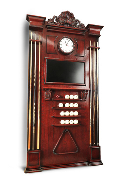 Киевница Неаполь К-21 с часами ясень мдф (№1)