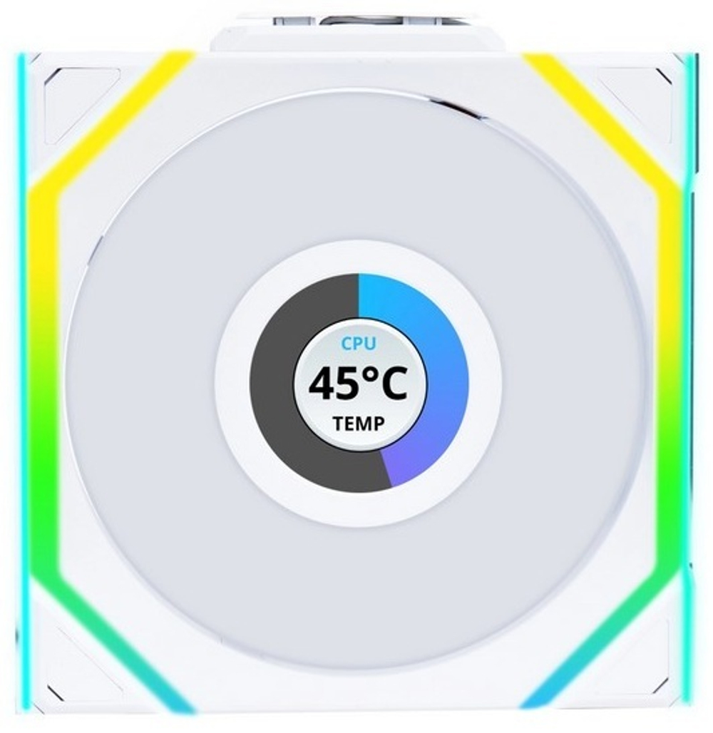 LIAN LI Uni Fan SL Wireless LCD 120 ARGB Reverse Blade 12RSLLCD1W1W