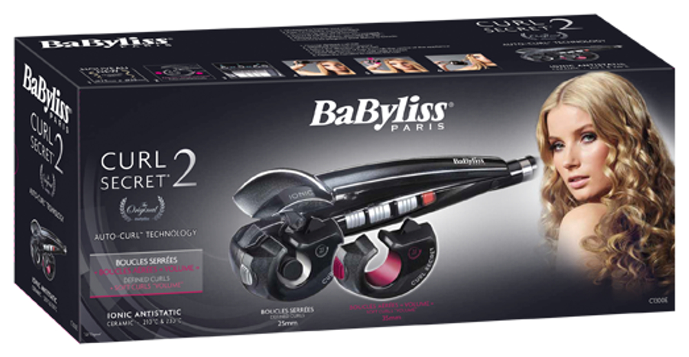 Плойка BaByliss C1300E, black