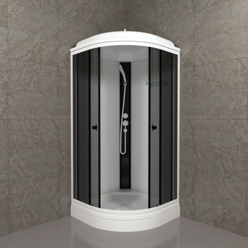 Душевая Кабина Грэй-Вайт 90*90 А