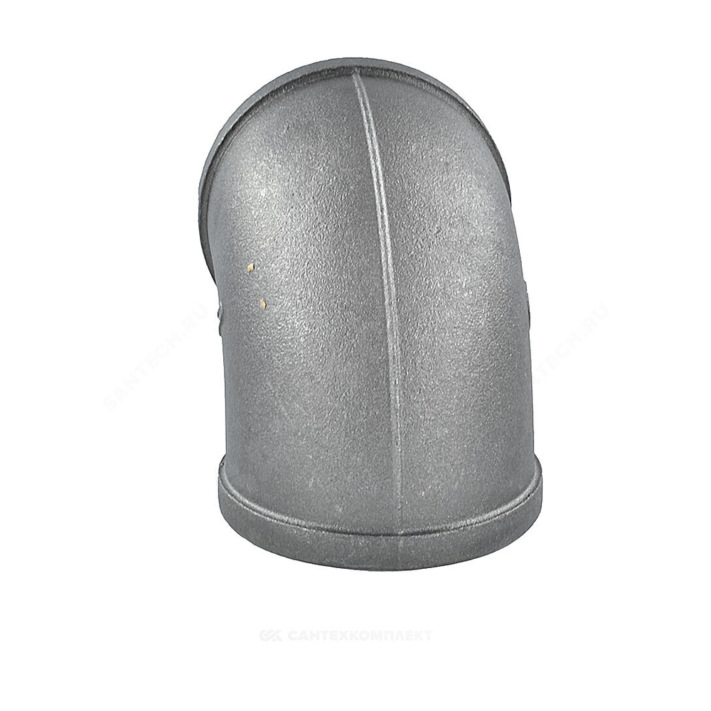Угольник проходной чугун Ду 40 (1 1/2") ВР/ВР Fittex PLUS