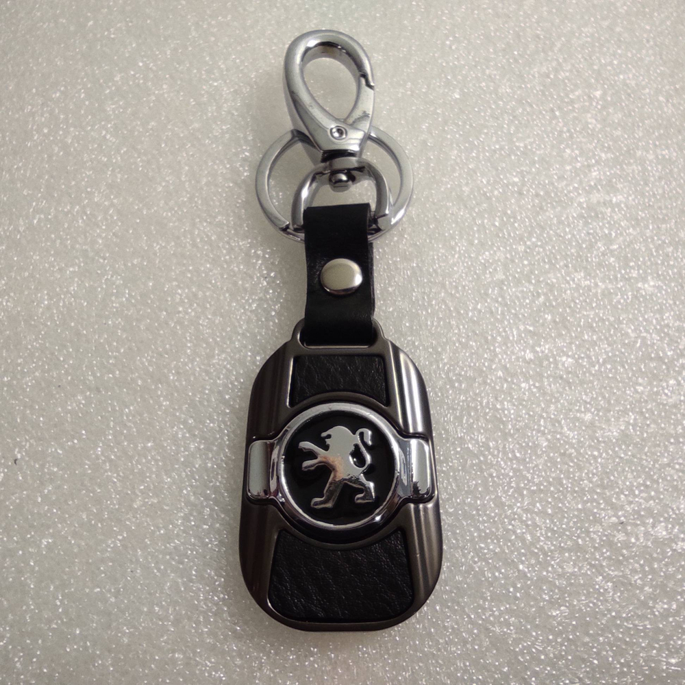 Peugeot / брелок автомобильный для ключей, металлический (1 шт), серия Нео