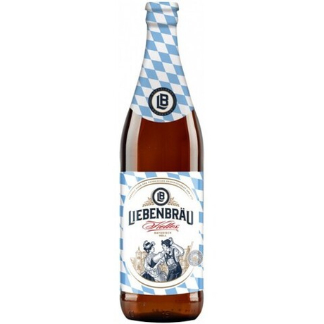 Либенброй Хель свет. фильт. 0,5 л 5,1% Кайзер  Брау Германия
