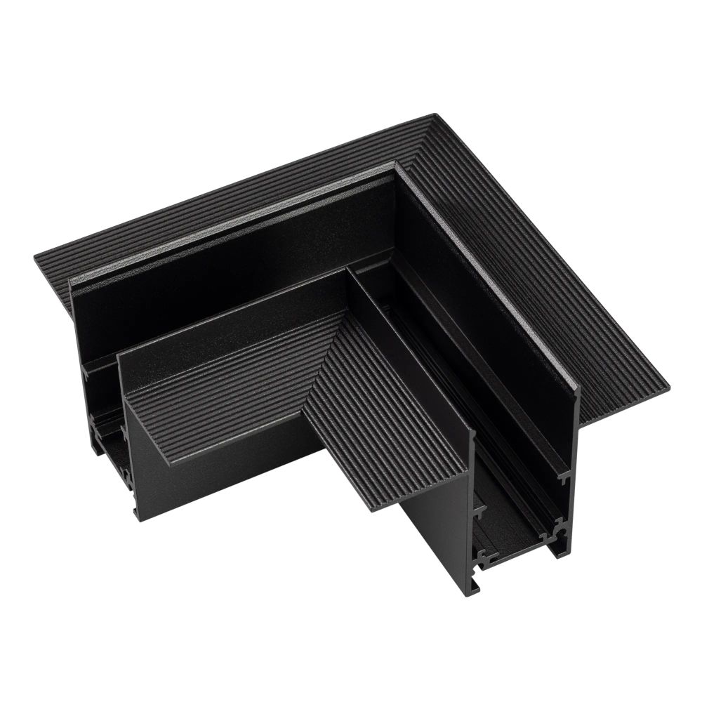 Коннектор угловой MAG-ORIENT-CON-2652-FDW-L90 (BK) (Arlight, IP20 Металл, 3 года) 033639