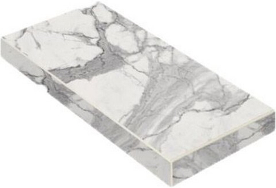 Ступень Charme Evo Statuario Scalino Nat 33х60 Ang.Dx Уг.Прав.