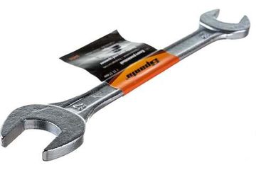 Ключ SPARTA рожковый,13x17 мм, хромированный 144515