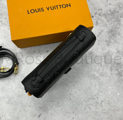 Черная кожаная сумка Pochette Metis Louis Vuitton