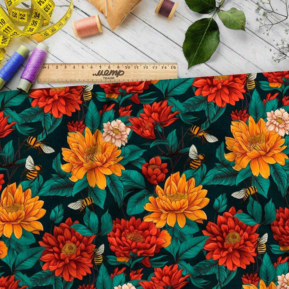 Ткань премиум таффета завораживающие оттенки