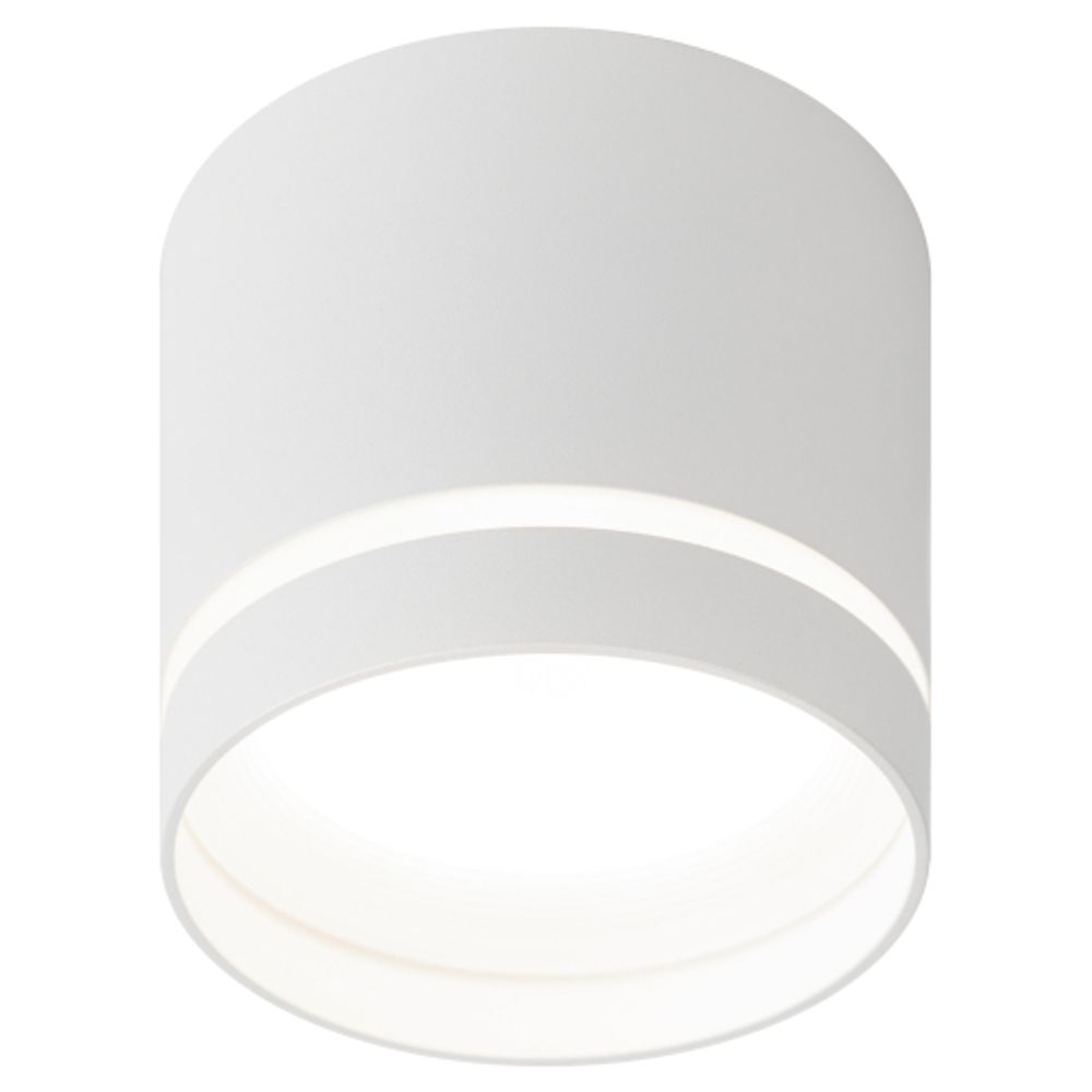 OL9 GX53 WH/WH Подсветка ЭРА Накладной под лампу Gx53, алюминий, цвет белый+белый | Накладные светильники