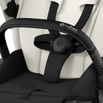 Коляска 3 в 1 Cybex Priam IV Matt Black complete и автокресло Cloud T i-Size Cozy Beige Plus Off White
