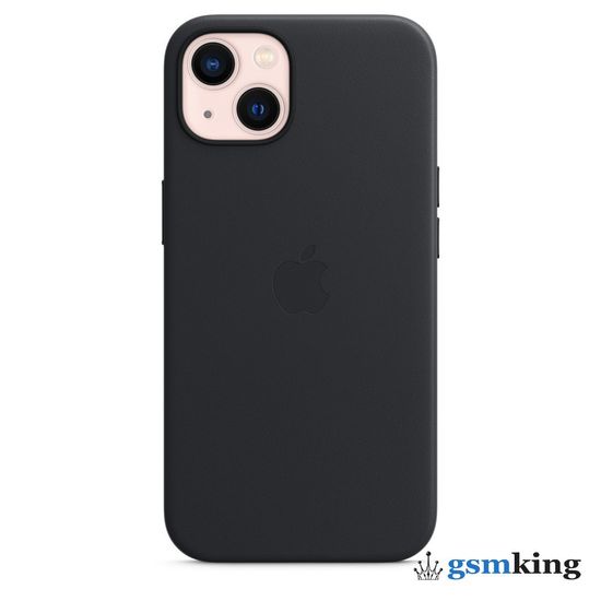 Apple Leather Case with MagSafe iPhone 13 Midnight «Тёмная ночь» MM183ZE/A