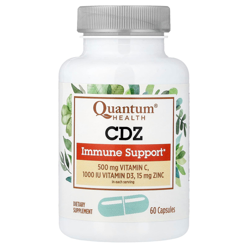 Quantum Health, CDZ, поддержка иммунитета, 60 капсул