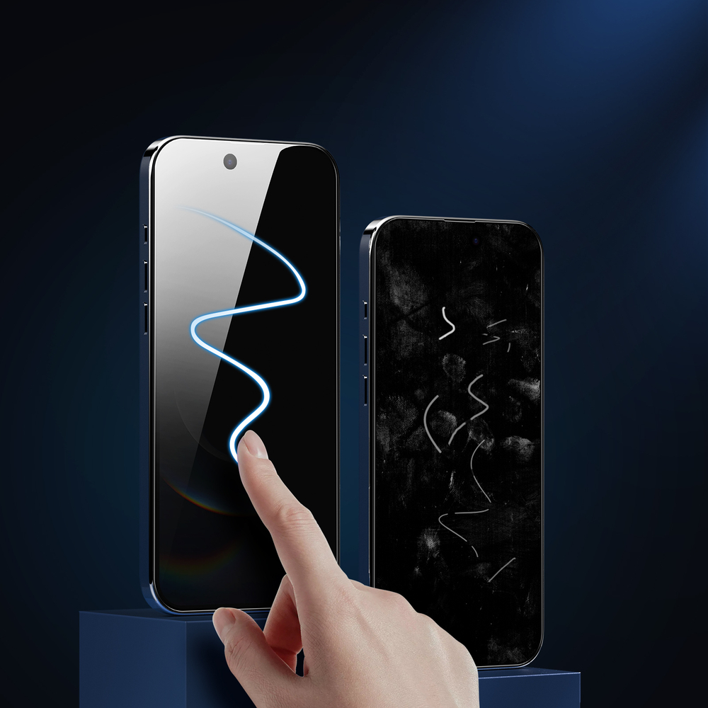 Стекло на экран "Антишпион" для iPhone 16e, серия 2.5D Privacy Screen Protector от Dux Ducis